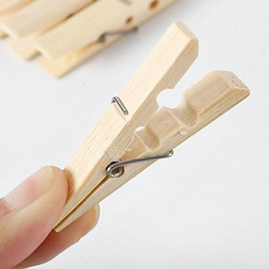 Cloth Clip – Premium Durable Wooden Hanging Clips for Laundry