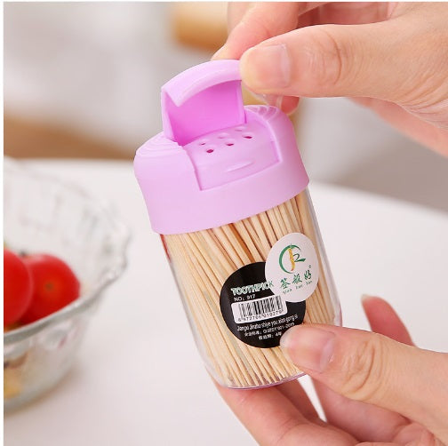 Toothpick Dispenser Box with Flip Lid – Hygienic Storage Container