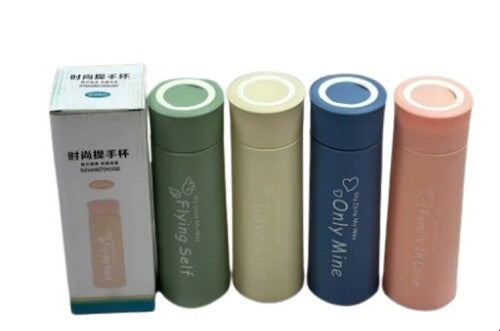 Glass Bottle (Family in Love) – Double-Layer Protective Water Bottle