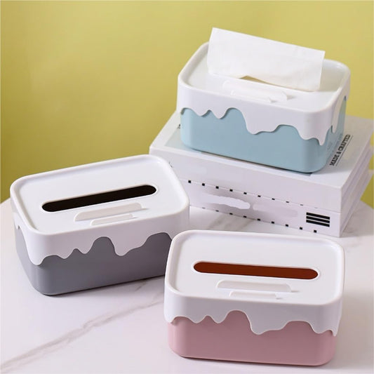 Ice Cream Melt Tissue Box Holder