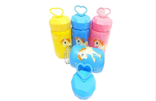 Cartoon Diamond Glass Cup – Premium Kids’ Portable Insulated Tumbler