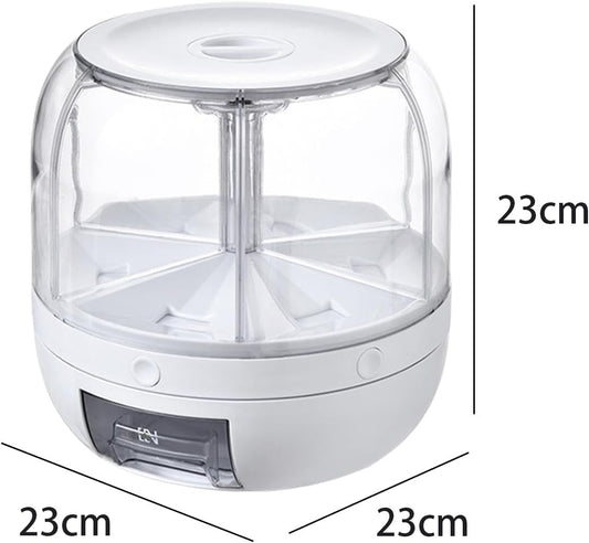 6 Compartment Rice Grain Box