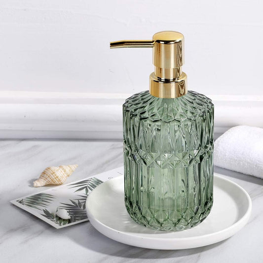 Soap Bottle Ribbed Design