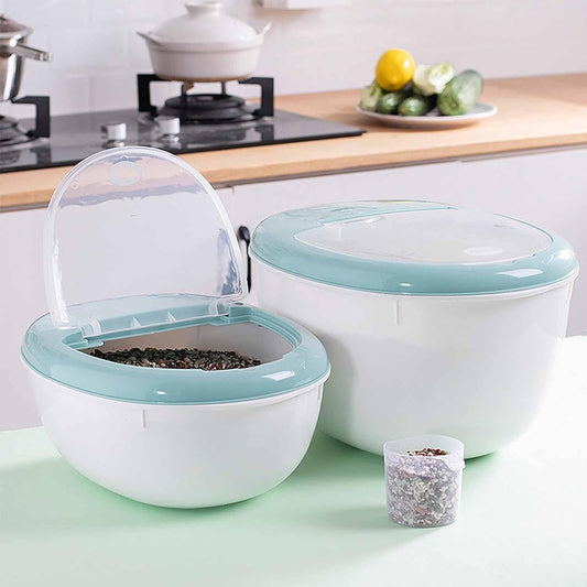 Flour Box Small (5 Kg) – Premium Airtight Grain & Rice Dispenser