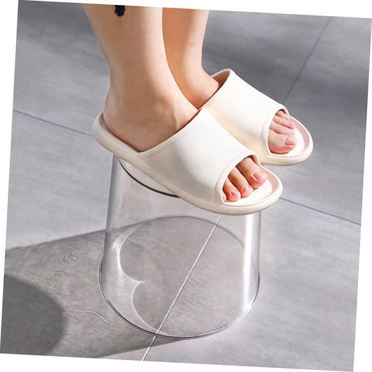 Waste Paper Acrylic Small – Premium Minimalist Clear Trash Container