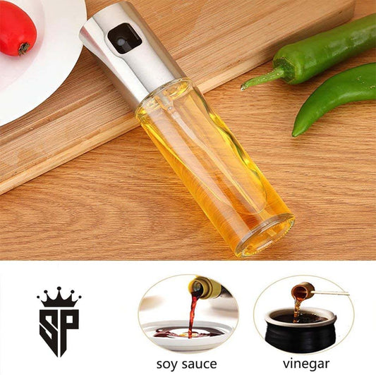 Spray Oil Bottle – Premium High-Precision Glass Misting Dispenser