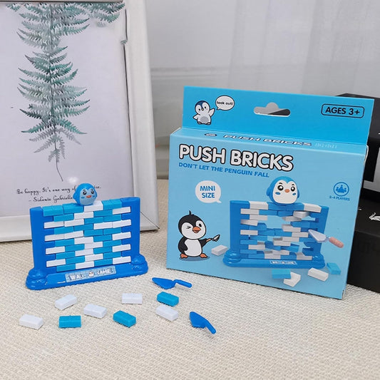 Push Bricks Children Board Game