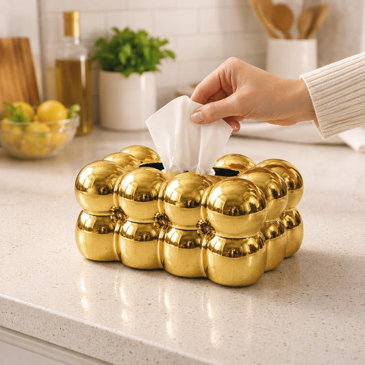 Bubble Tissue Golden (Plastic)