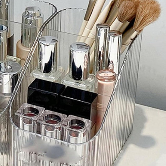 Acrylic Stationary Holder – Premium Multi-Functional Desktop & Vanity Organizer