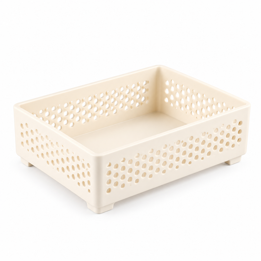 Small Storage Basket – Dotted Style with 4 Legs