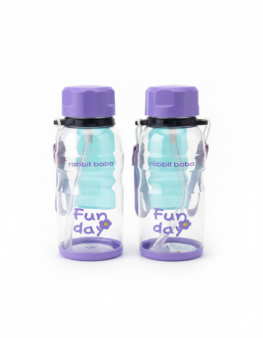 Rabbit Baba Sports Tumbler Purple 750ML