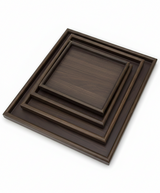 High Quality Wooden Tray 3-Pieces Set