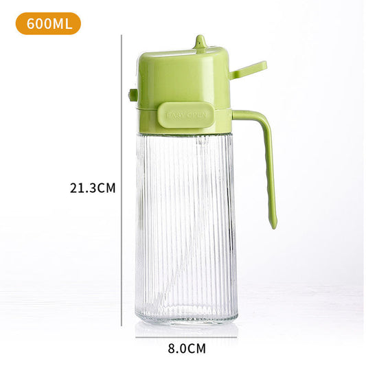 2-in-1 Dual Action Oil Sprayer & Dispenser Bottle