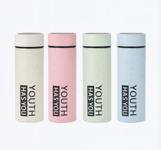 Glass Bottle Marble Touch – Elegant Insulated Tumbler