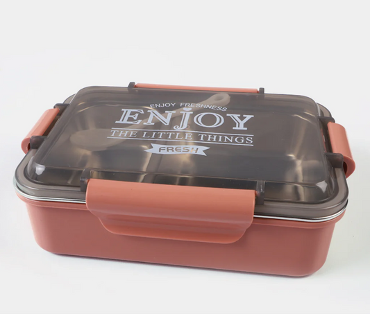 Lunch Box SS Enjoy – Premium Stainless Steel Insulated Meal Container
