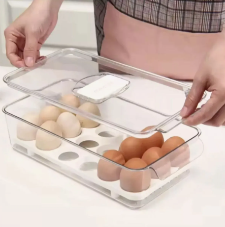 Egg Box DEERBOX (18 Eggs) – Premium Protective Kitchen Organizer