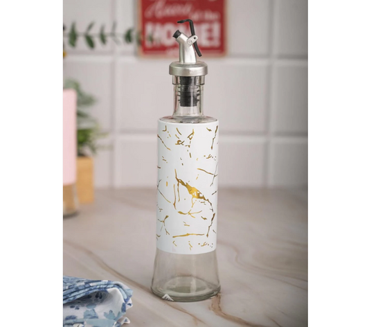 Oil Bottle Cruet Marble Design