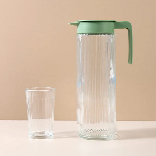 Kettle Water Jug with 4 Water Glass