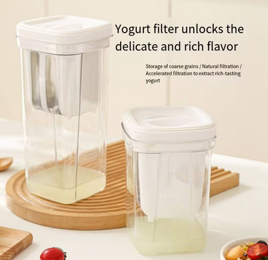 Greek Yogurt Strainer with Filter – 1300 ML / 2000 ML
