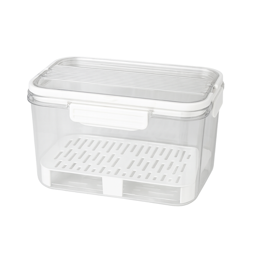 Acrylic Fridge Box – Premium High-Clarity Storage with Integrated Drain Tray