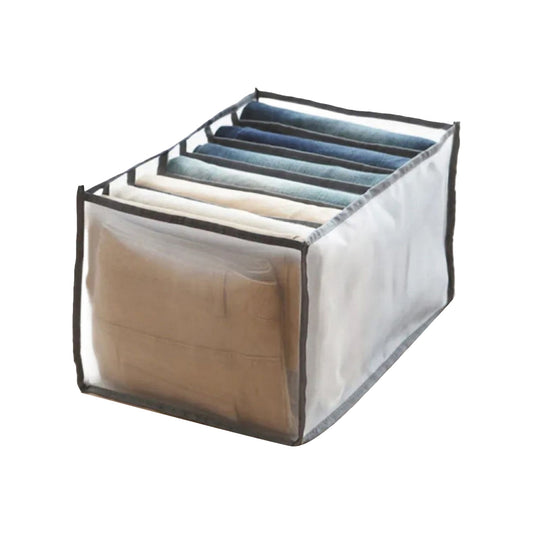 Clothes Storage Box Multi  - Black Line
