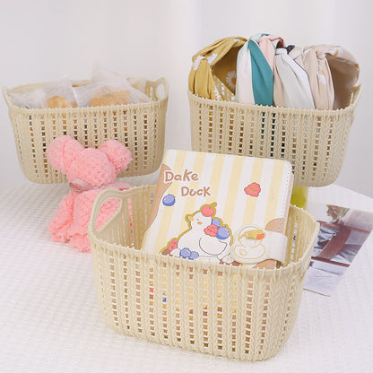 Botanical Series "Petite Bloom" Circular Mesh Harvest Basket