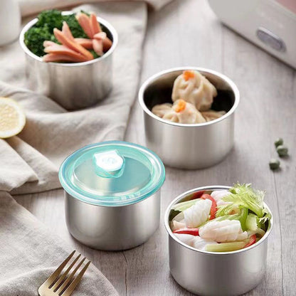 Stainless Steel Storage Box with Lid