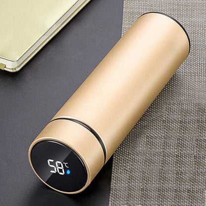 Smart-Sense Temperature Display Glass Hydration Vessel