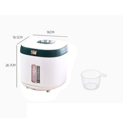 Rice Barrel Bin 10 KG Capacity New Style