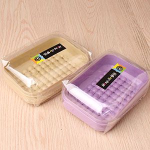 Travel Soap Dish with Drain Tray and Secure Cover – Eco-Friendly Wheat Straw Soap Protector for Bathroom and Travel