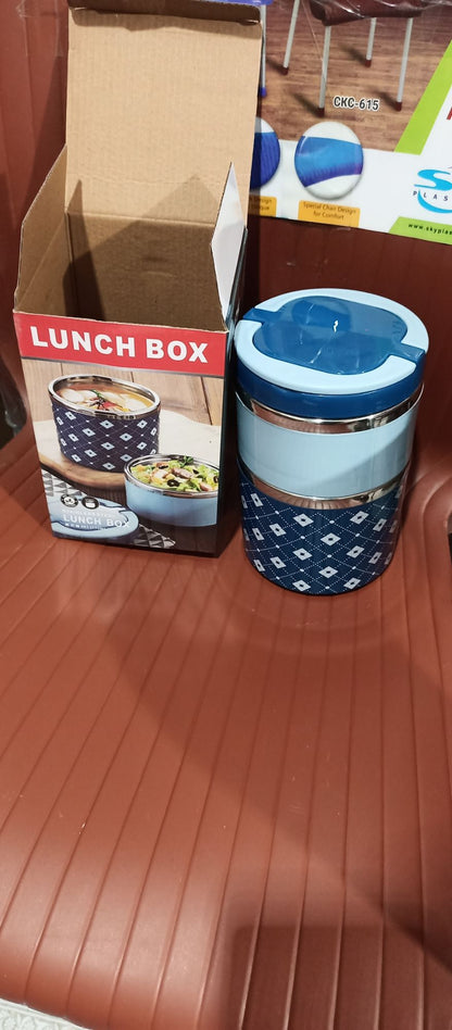 Insulated Lunch Box – Stainless Steel 2 & 3 Layer CAT Malaysia