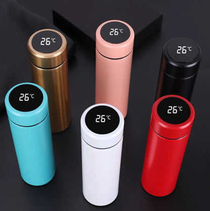 Smart-Sense Temperature Display Glass Hydration Vessel