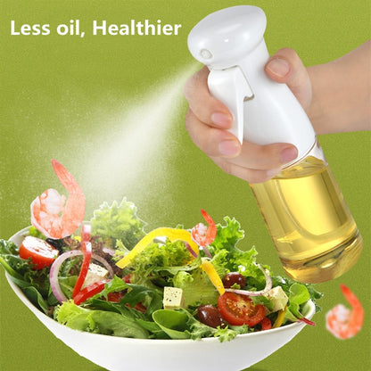 Glass Oil Sprayer 200 ML - Black, White