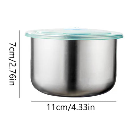 Stainless Steel Storage Box with Lid