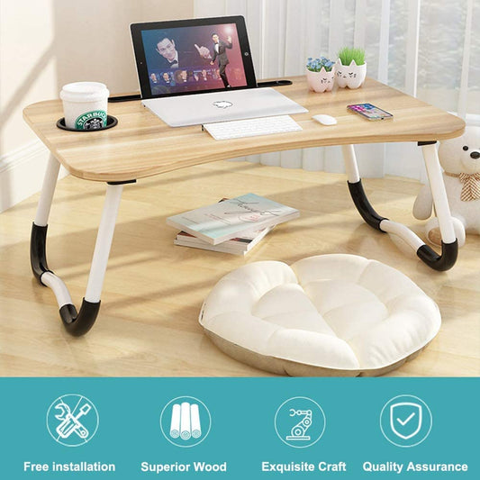 Heavy-Duty Portable Folding Table – Compact Multi-Purpose Utility Table with Easy-Carry Handle for Indoor and Outdoor Use
