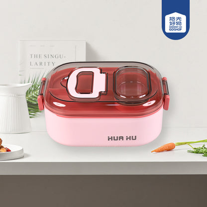 Single Layer Rectangle Lunch Box – Premium Food-Grade Meal Prep Container with Secure Snap-Lock Lid