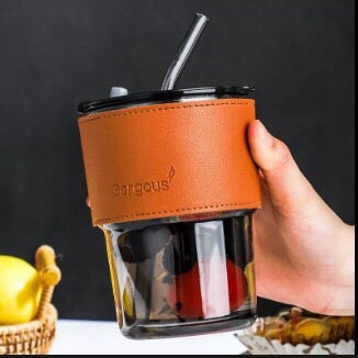 Juice Mug Leather Cover Small - 350 ML