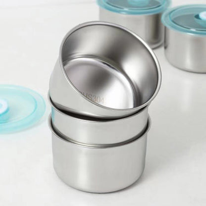 Stainless Steel Storage Box with Lid