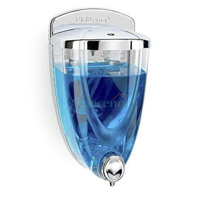 Wall-Mounted Liquid Soap Dispenser – Chrome Finish Bathroom Pump