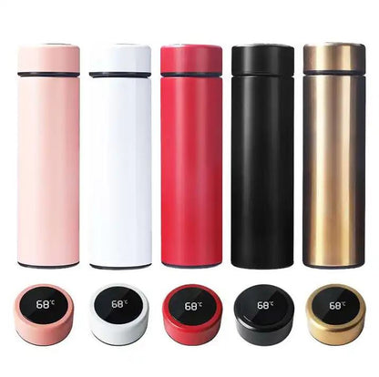 Smart-Sense Temperature Display Glass Hydration Vessel