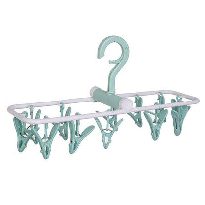 Baby Hanger Small – Premium Multi-Clip Folding Drying Rack