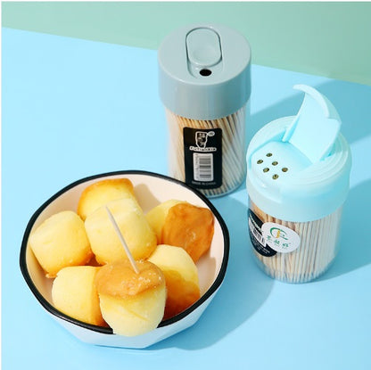 Toothpick Dispenser Box with Flip Lid – Hygienic Storage Container