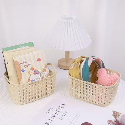 Botanical Series "Petite Bloom" Circular Mesh Harvest Basket