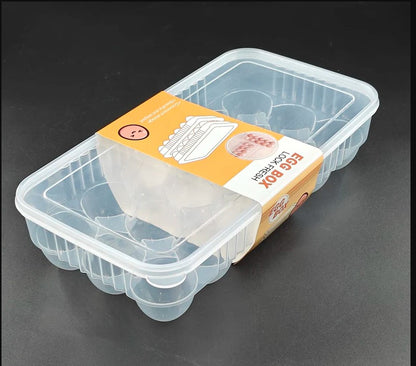Egg Box Lock Fresh – Premium Airtight Stackable Refrigerator Organizer