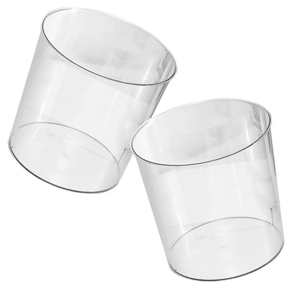 Waste Paper Acrylic Small – Premium Minimalist Clear Trash Container