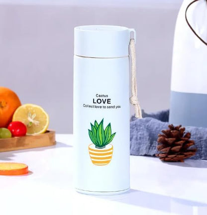 Eco-Friendly Style "Cactus Love" Glass Water Bottle Collection