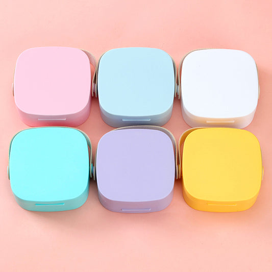 Portable Multi-Purpose Storage Box with Secure Latch & Handle – Colorful Handheld Organizer for Stationery, Toys, and Gift Packaging