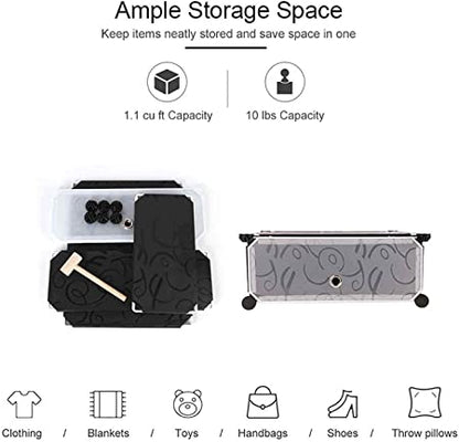Elite Frosted Series Modular Shoe Rack (3-Tier & 4-Tier Options)