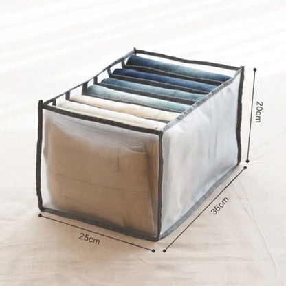 Clothes Storage Box Multi  - Black Line