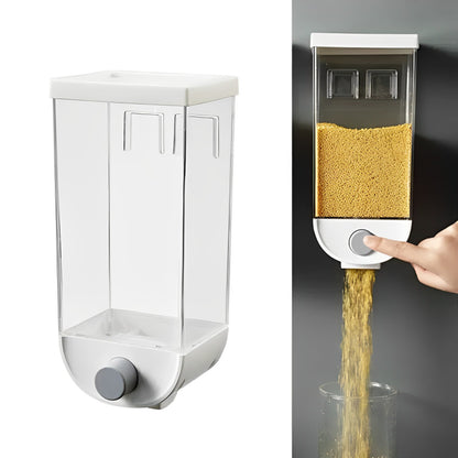 Food Cereal Dispenser – Premium Wall-Mounted Dry Food & Grain Organizer